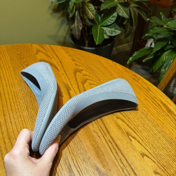 Allbirds Tree Breezers Ballet Flats Mist Gray Women’s Size 11 - Picture 4 of 6